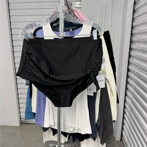 Torrid | Hi Waist Belted Swim Bottom in Black | size 3